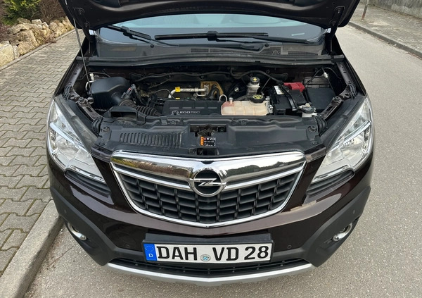 Opel Mokka cena 44900 przebieg: 89000, rok produkcji 2014 z Będzin małe 407